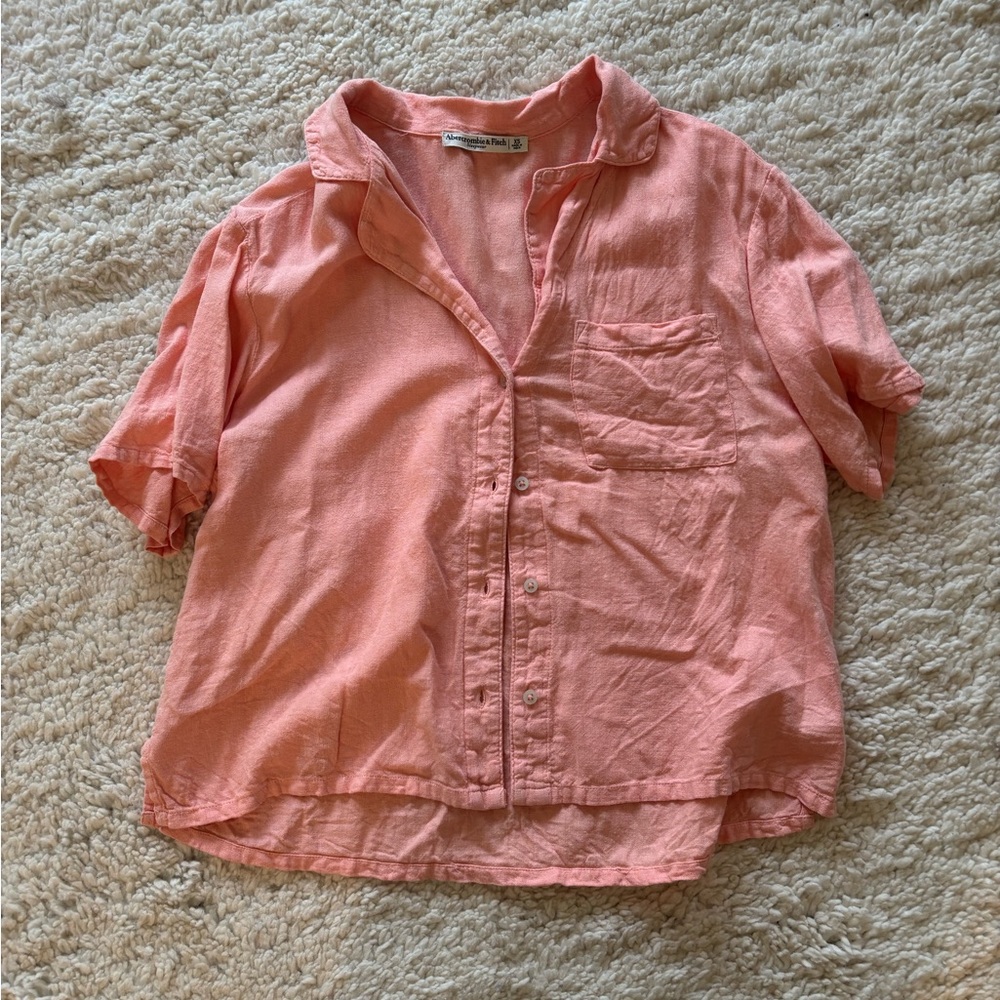 Linen Abercrombie women’s shirt